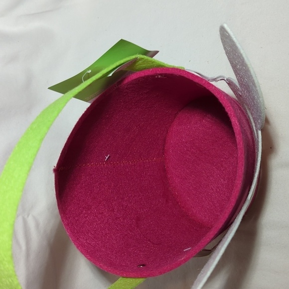 Felt Bunny Basket with Wearable Mask Pink Easter Spritz Brand NWT - Picture 9 of 9
